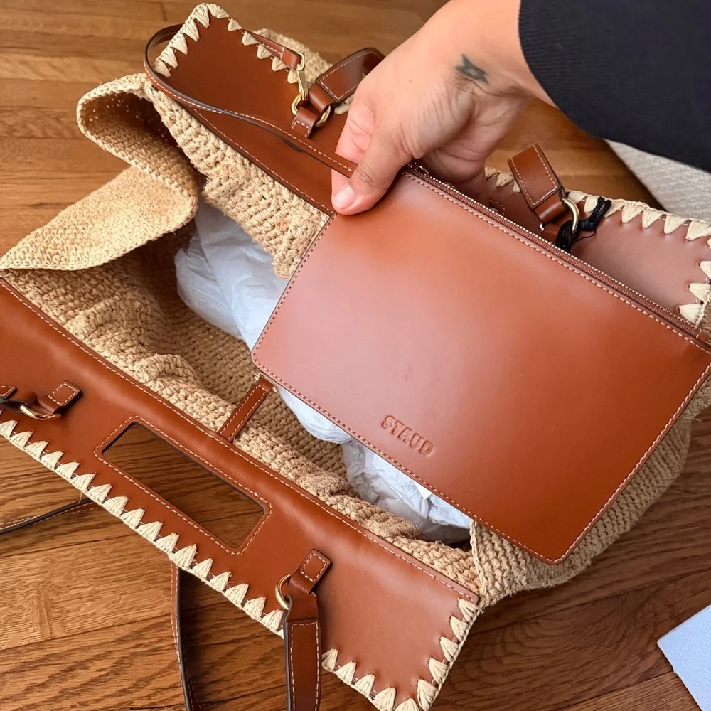STAUD Rue tote bag natural beige - Picture 8 of 10